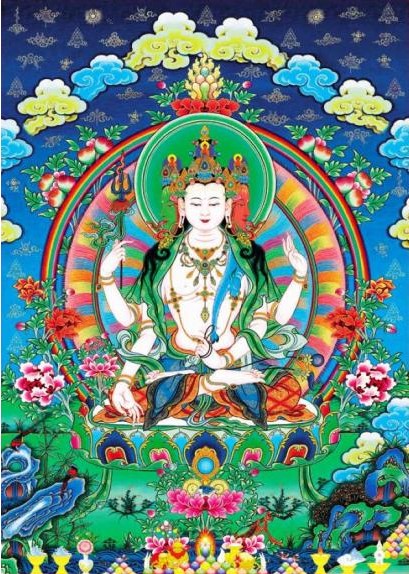 不空绢索心咒功德