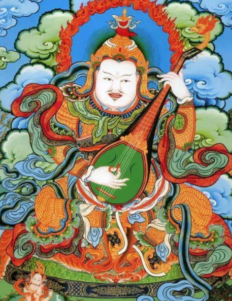 佛教四大护法天神之一：北方昆沙门天王