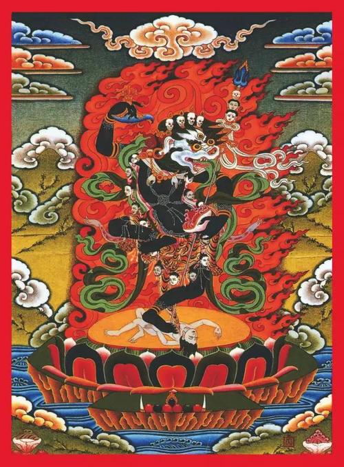 智慧怒母形象
