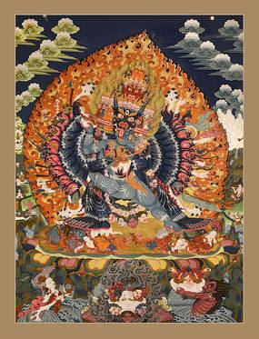 大威德明王--祸福相依，用平常心看待