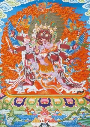 【大华严寺藏品】无能胜明王圣像