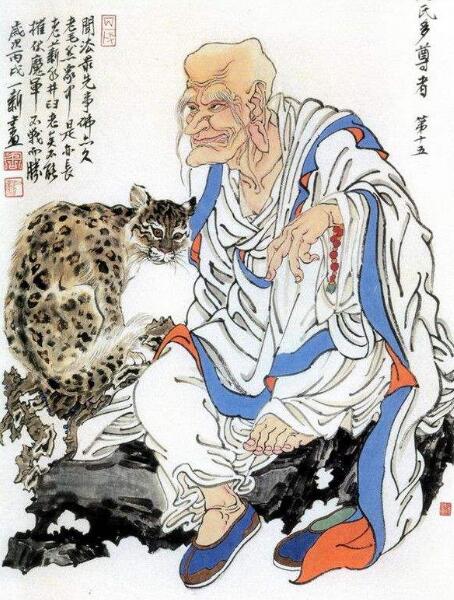 长眉罗汉在十八罗汉排第几