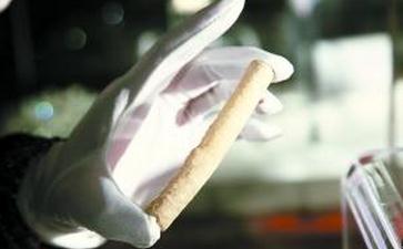 富楼那尊者舍利超过十公分。